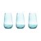 Набор из 6-ти стаканов, 14 см, 570 мл, цвет голубой, Opium, Le Stelle