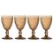 Набор из 4-х бокалов для вина, 400 мл, цвет янтарный, Dubai, WD Lifestyle