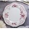 Тарелка мелкая d 28,5 см, h 2,7 см, фарфор, Red Rose, Casa di fortuna