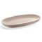 Блюдо сервировочное Tierra, 22,9х41х4,2 см, бежево-розовое, Guzzini