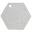 Доска сервировочная из камня Elements Hexagonal 30 см, TYPHOON