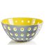 Салатник Le Murrine, ?25 см, акрил, желто-серый, Guzzini