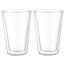 Набор из двух стеклянных стаканов, 400 мл, Smart Solutions