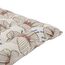 Подушка на стул из хлопка молочного цвета с принтом Цветы из коллекции Prairie, 40х40 см, Tkano, изображение 6