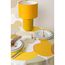 Скатерть из хлопка горчичного цвета с авторским принтом из коллекции Freak Fruit, 170х170 см, Tkano, изображение 3