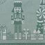 Скатерть из хлопка зеленого цвета с рисунком Щелкунчик из коллекции New Year Essential, 180х260см, Tkano, изображение 5
