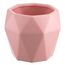 Горшок цветочный Rhombus, 13,5 см, матовый розовый, Liberty Jones, изображение 2