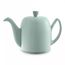 Чайник заварочный на 6 чашки миндально-зеленого цвета 1000 мл керамика, коллекция SALAM Almond Green Monochrome, Guy Degrenne