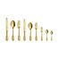 Вилка столовая, золото 21 см, Versailles 18/10 Satin Gold, Comas, изображение 2